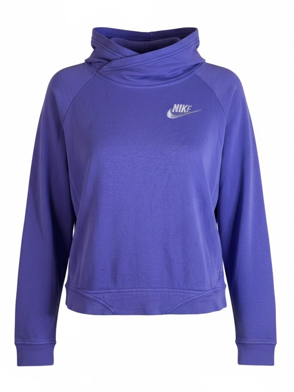 Nike Rally Funnel Neck Fleece Sweatshirt w/kangaroo pocket & Vintage Script Logo